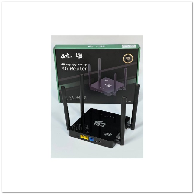 WI-FI роутер LP-Link WR624 4G LTE (300 Mbps, 2.4GHz)
