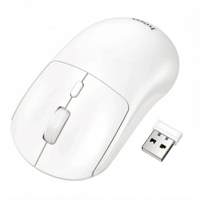 Мышь беспроводная HOCO GM42, 800-1600dpi, USB+Bluetooth, 4 кнопки,
