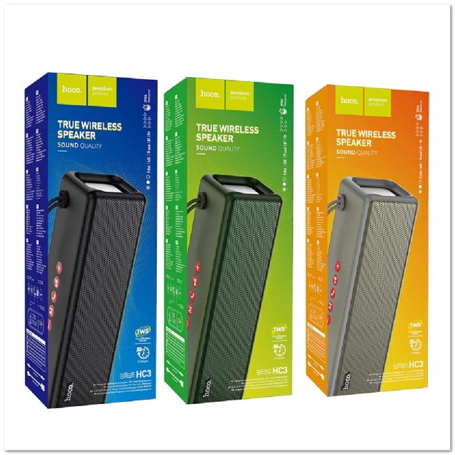 Bluetooth колонка HOCO HC3 (2*5W/2400 mAh)