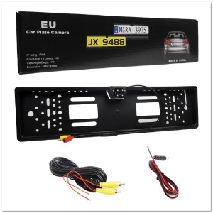 Рамка номера с камерой заднего вида (4 диода) CR111