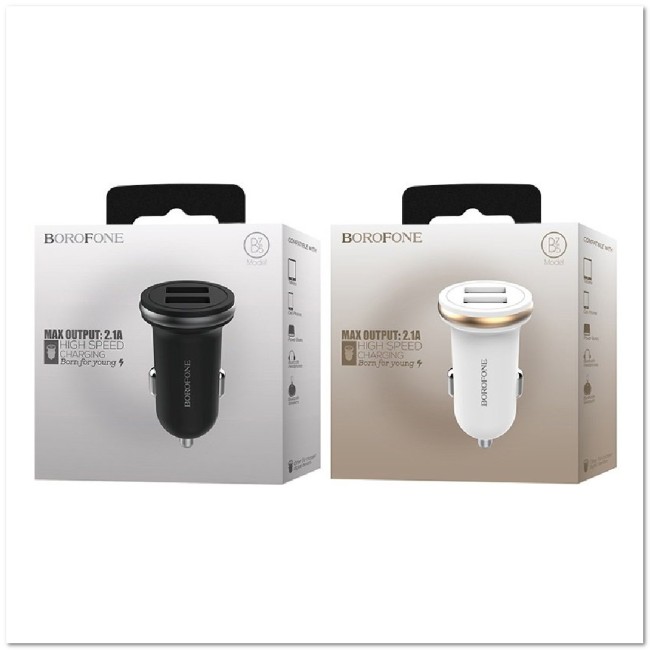 АЗУ с 2-мя USB BOROFONE BZ5 2.1A