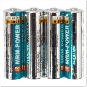 Батарейка  MRM АА алкалиновая (1шт), BC4 (60шт в кор.)