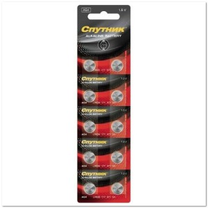 Батарейка  СПУТНИК AG4 BL10