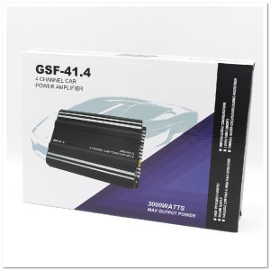 Автомобильный усилитель звука GSF- 41.4 3000W (4 канала)
