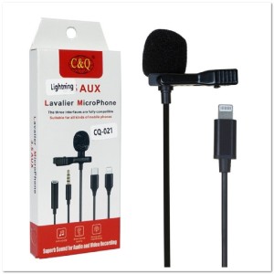 Петличный микрофон (Lightning) CQ021 кабель 1.5м