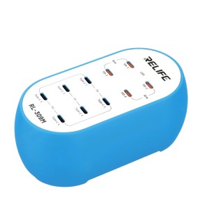 Зарядная станция TYPE C RELIFE RL-309M (72W, 10-Port Type-C Smart Charger)