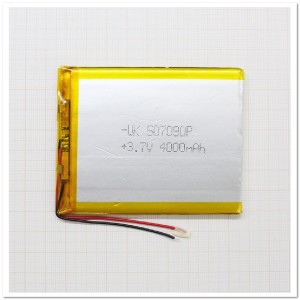 Аккумулятор 50*70*90=3,7V 4000mAh