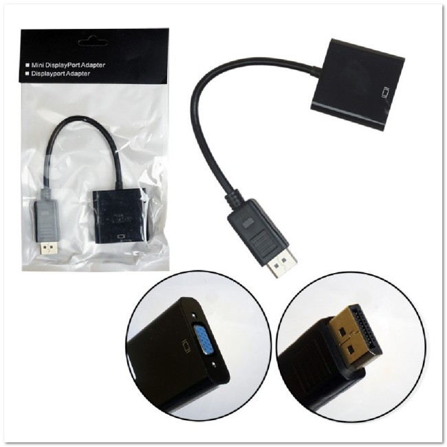 Конвертер-кабель Displayport - VGA H30