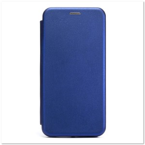 Чехол-книжка "Premium" универсальная, на скотче 6,4" синяя Чехол-книжка "Premium" универсальная, на скотче 6,4" синяя