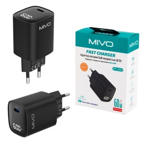 СЗУ MIVO MP-600Q с TYPE-C портом 60W