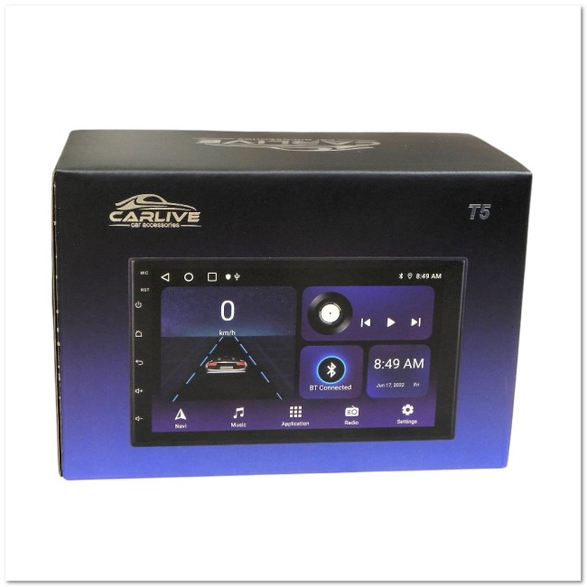 Автомагнитола 2-DIN CRL-T5  ANDROID 14/IPS//2+32Гб/Wi-Fi/СЕНСОРНЫЙ 7"