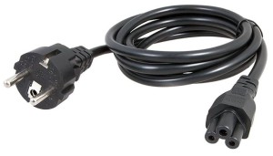 Кабель питания С5 для ноутбуков 2 метра (сечение 0,75)