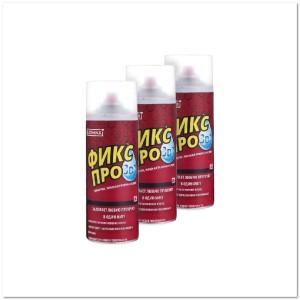 Клей Жидкая резина (герметик) 3 в 1 Фикс Про (черный) 450мл