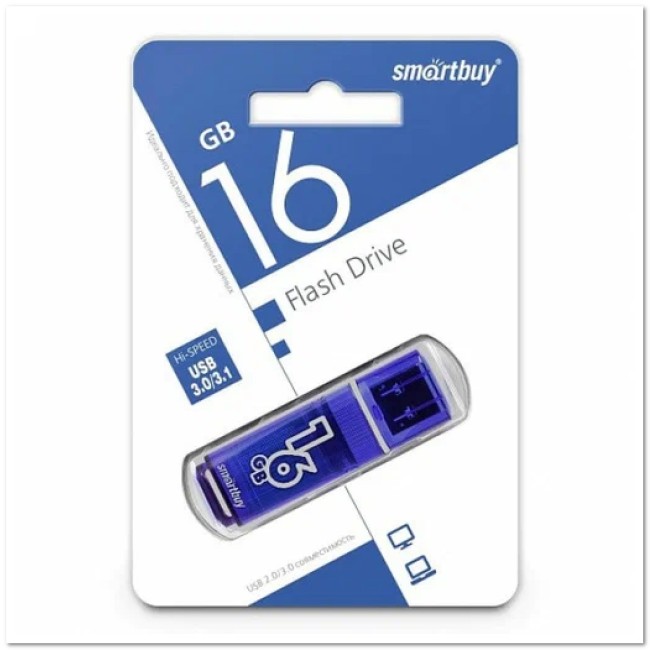 USB Flash SМARTBUY3 16 Гб Glossy 3.0