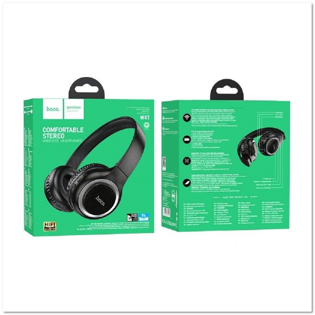 Полноразмерные BLUETOOTH наушники HOCO W41
