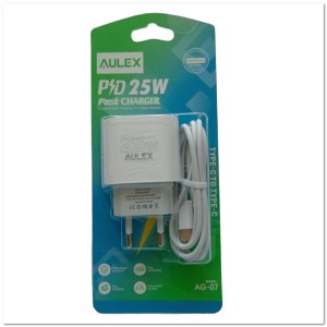 СЗУ Aulex AG-07 c TYPE-C портом + кабель TYPE C PD25W