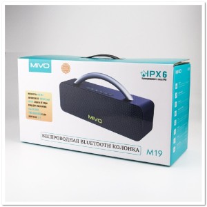 Bluetooth колонка Mivo M19 TWS (2*20W/1800mAh)