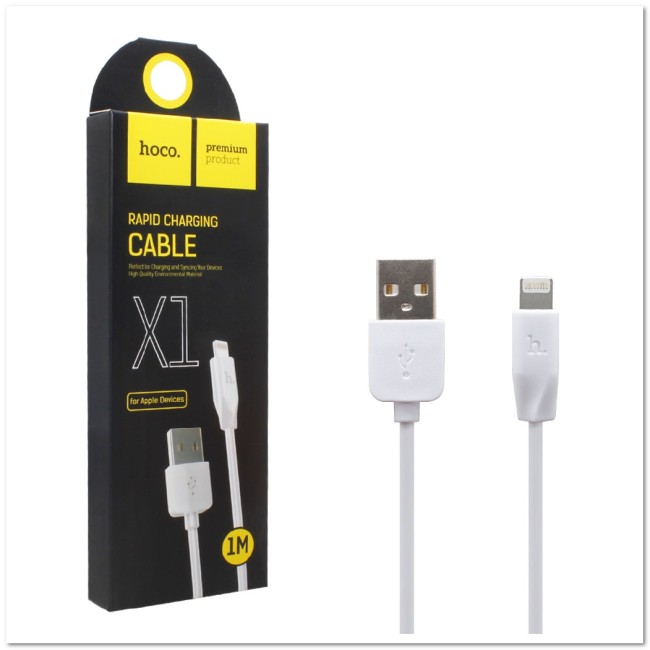 Кабель Lightning HOCO X1  2.1А (L=1M)