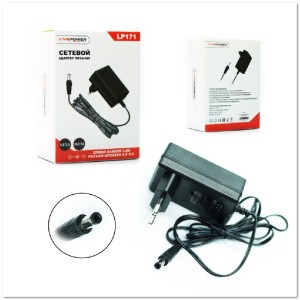 Блок питания 26V (0.55А) разъем 5,5*2,5 LP-171 для пылесосов