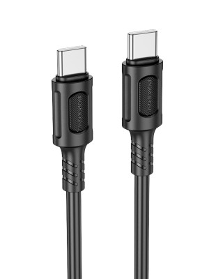 1Кабель TYPE C на TYPE C BOROFONE BХ111 3А, PD60W, ПВХ, 1м 1Кабель TYPE C на TYPE C BOROFONE BХ111 3А, PD60W, ПВХ, 1м