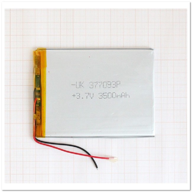 Аккумулятор 35*70*93=3,7V3500mAh