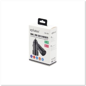 АЗУ с 2-мя USB EPLUTUS CU-223 3.1A АЗУ с 2-мя USB EPLUTUS CU-223 3.1A