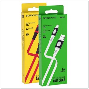 Кабель micro BOROFONE BX35 2.4А (1М)