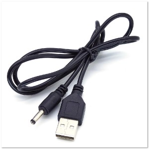 Кабель (штекер USB -  3,5 питание) 1м D09