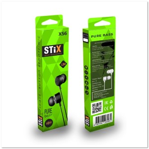 Наушники STiX X-56 с микрофоном  WHITE