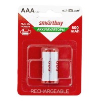 Аккумулятор NiMh Smartbuy AAA/2BL 600 mAh