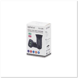 АЗУ с 2-мя USB EPLUTUS CU-225 2.4A АЗУ с 2-мя USB EPLUTUS CU-225 2.4A