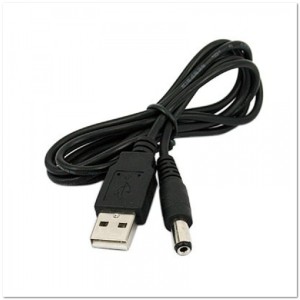 Кабель (штекер USB -  5,5 питание) 1м D11