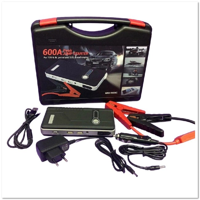 Портативное пусковое устройство GNB-9600C (12000 mAh) 12В