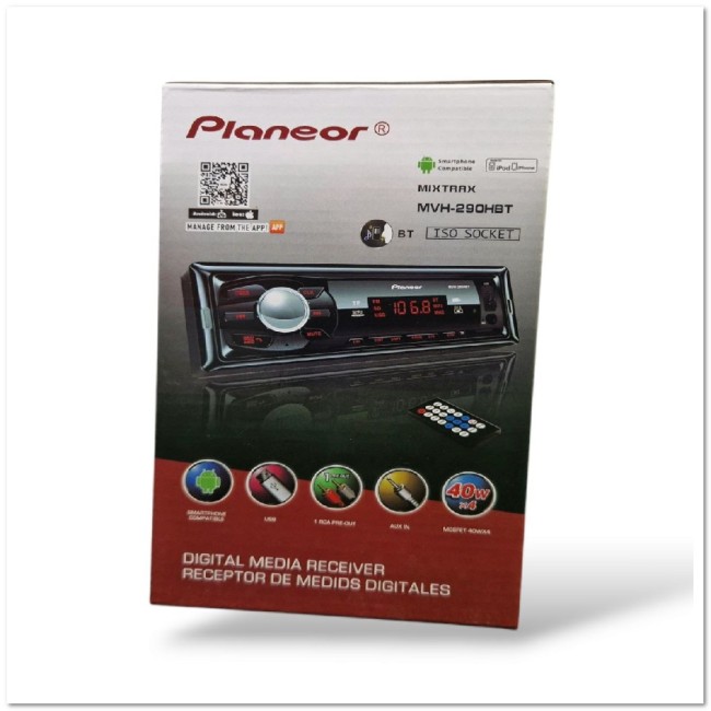 Автомагнитола BLUETOOTH PRok MVN-290 ЕВРОРАЗЪЁМ