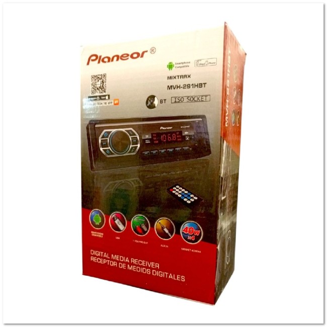 Автомагнитола BLUETOOTH PRok MVN-291 ЕВРОРАЗЪЁМ