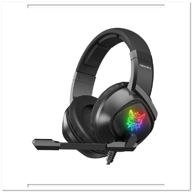 Наушники игровые полноразмерные ONIKUMA K19 BLACK