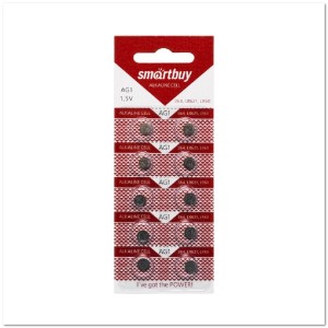 Батарейка Smartbuy AG1-10B 1.5V