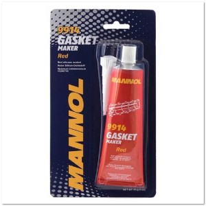 Герметик силиконовый красный MANNOL 9914 Герметик силиконовый красный MANNOL 9914