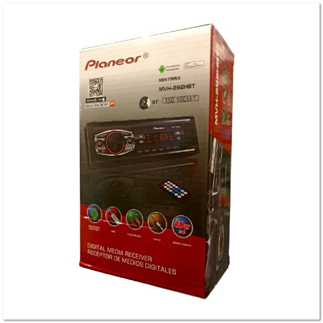 Автомагнитола BLUETOOTH PRok MVN-292 ЕВРОРАЗЪЁМ