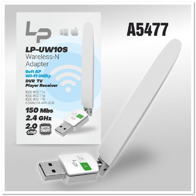 WI-FI адаптер с антенной LP-UW10S (150Mbps)