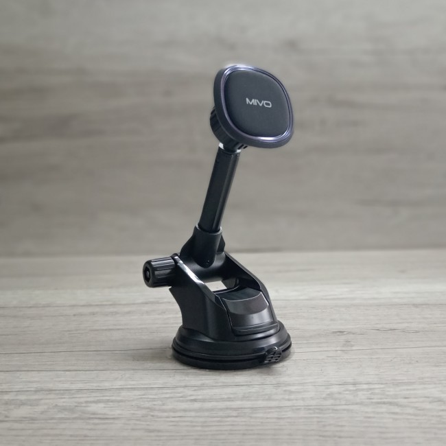 Автодержатель магнитный MIVO MZ34 на панель/стекло ТЕЛЕСКОПИЧЕСКИЙ