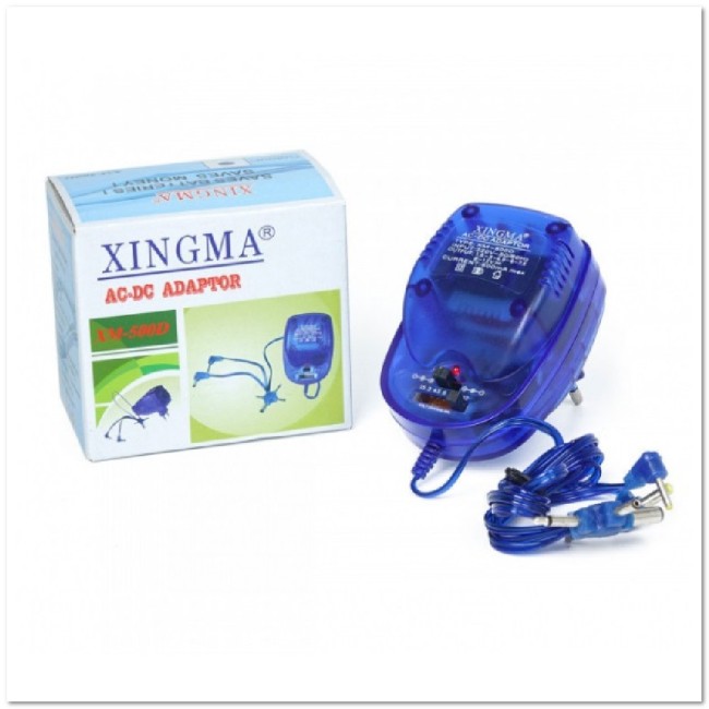 Универс. сетевой блок с регулятором 1.5-12 V (0.5A) XM-500D