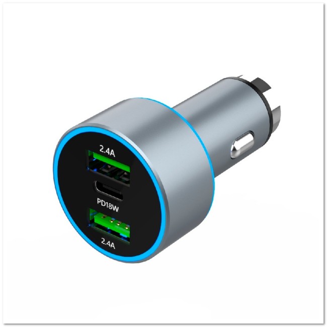 АЗУ MIVO MU-344Q с 2-мя USB+TYPE-C-портами  PD30W