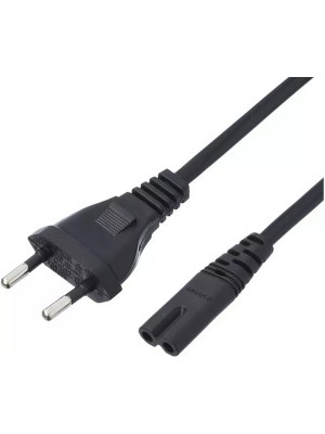 Кабель питания С7 (ВОСЬМЕРКА) сетевой 2х конт. для быт.техн. 2 м