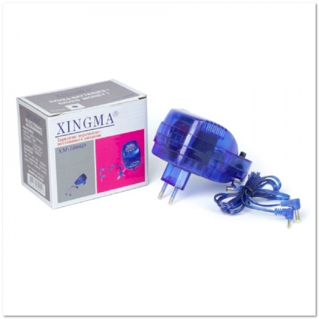 Универс. сетевой блок с регулятором 1.5-12 V (1A) XM-1000D