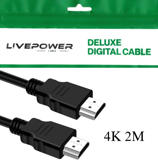 HDMI-кабель 2 метра 4K высокоскоростной резиновый