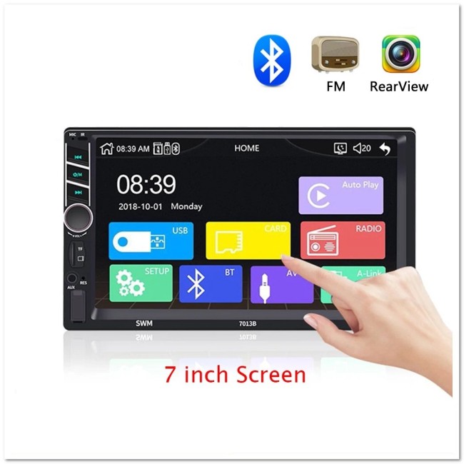 Автомагнитола 2-DIN Prok 7013B  BT5.0/СЕНСОРНЫЙ 7" LCD HD