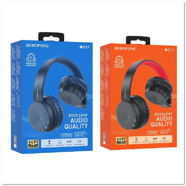 Полноразмерные BLUETOOTH наушники BOROFONE BO11