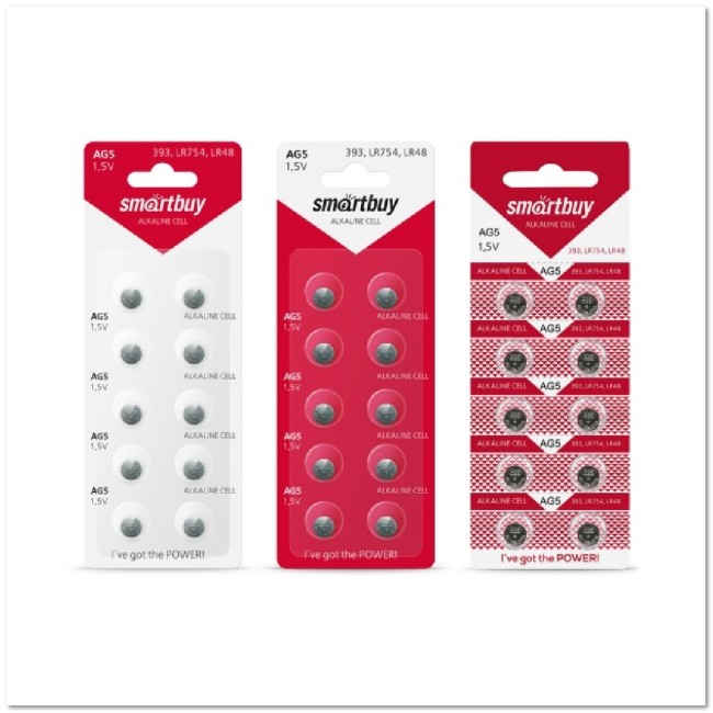 Батарейка Smartbuy AG5-10B 1,5V