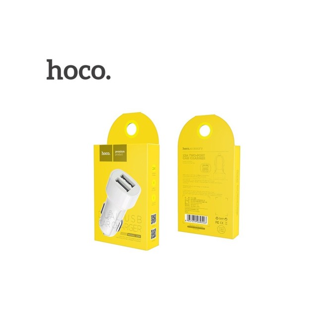 АЗУ с 2-мя USB HOCO Z2A 2.4A